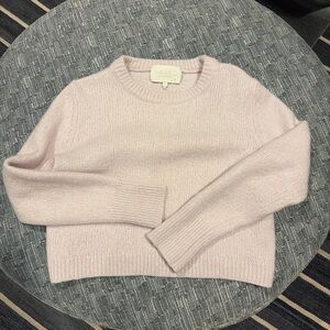 NakedCashmere Soft Pink Crew Neck Sweater